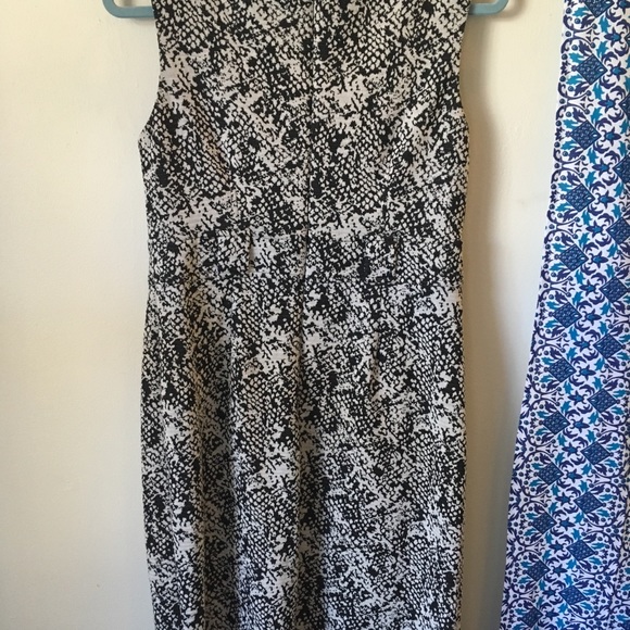 Sandra Darren Black Ivory Dress Designer Size 10 - Picture 6 of 6