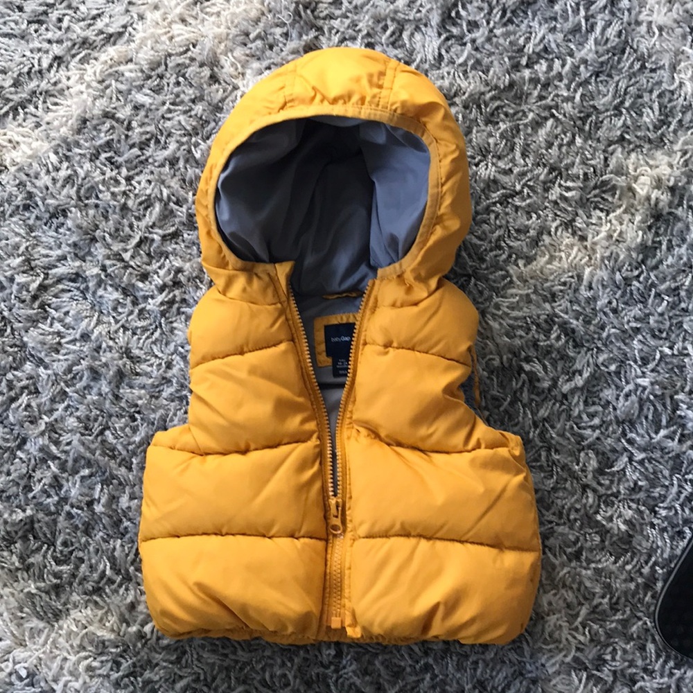 18-24 toddler vest with hood