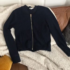 Club Monaco light bomber jacket