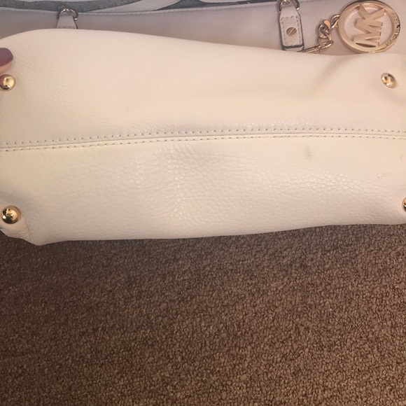 Mkors off white tote bag - Picture 7 of 8