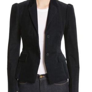 Tag still on. Barney's "Theory" Shrunken Blazer