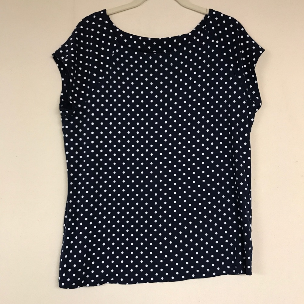Dress barn polka dot top