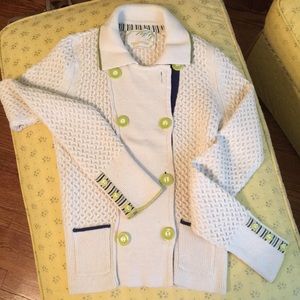 Anthropologie Knit sweater cardigan. Like new!