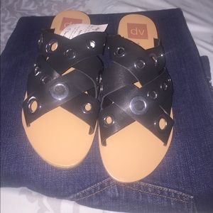 DV Flat Sandals