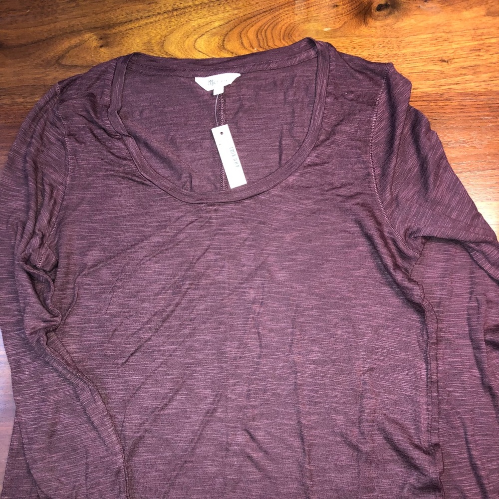 NWT Madewell Long Sleeve Top