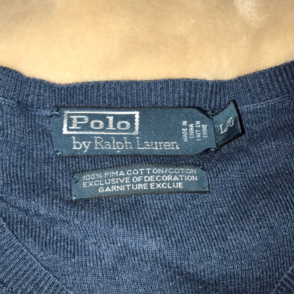 Polo Ralph Lauren V-Neck Sweater - Picture 2 of 2