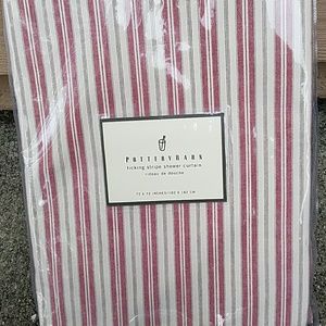 Pottery Barn shower curtain