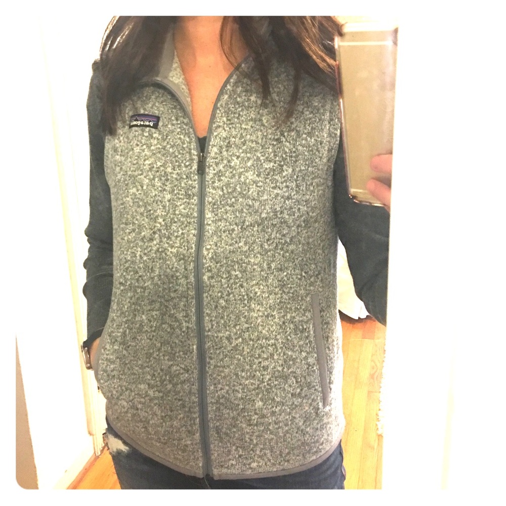 Patagonia better sweater grey vest