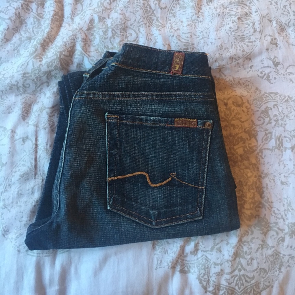 Women /7 for all mankind jeans. Size 29 flare