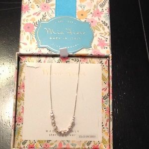 Mia Fiore Made In Italy Sterling Silver Necklace