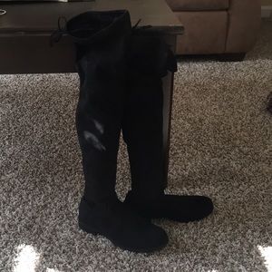 Unisa over the knee black boots