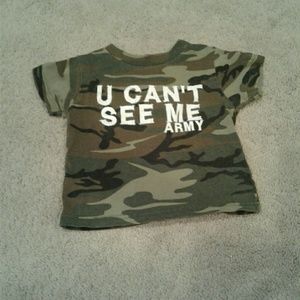 🌟4/$10🌟 2T Army Camo short sleeve shirt