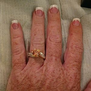 Sterling Silver Citrine Ring