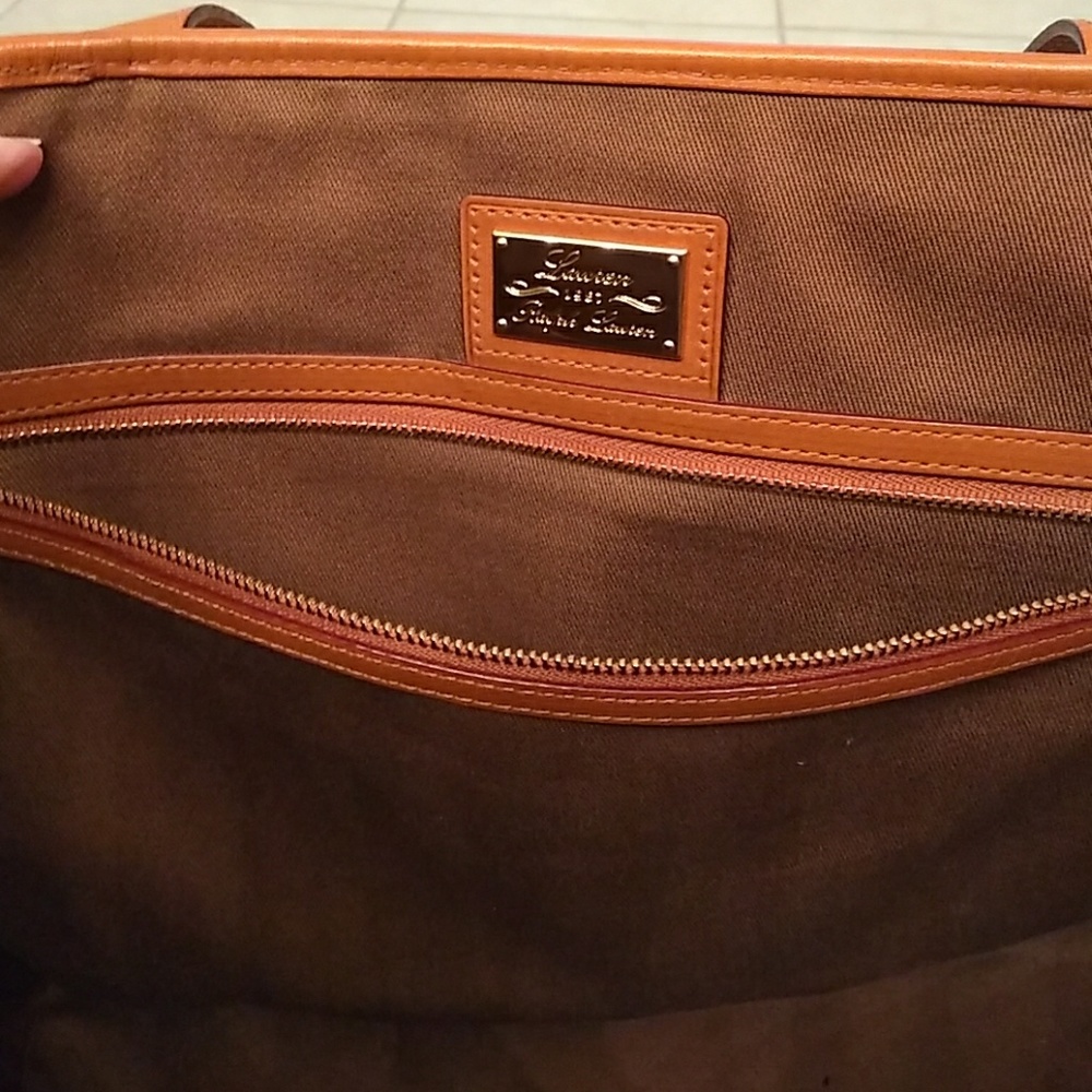 Lauren by Ralph Lauren Newbury Tote, Tan_4