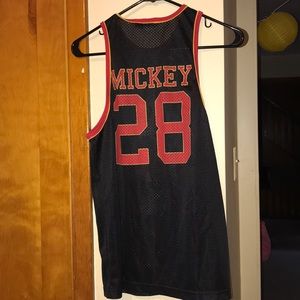 Black Mickey Mouse Jersey