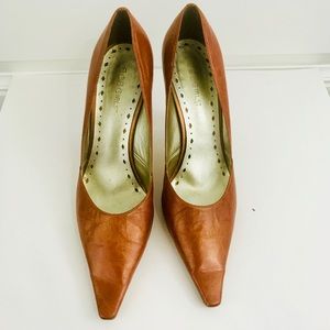 BCBGIRLS Orange Pumps