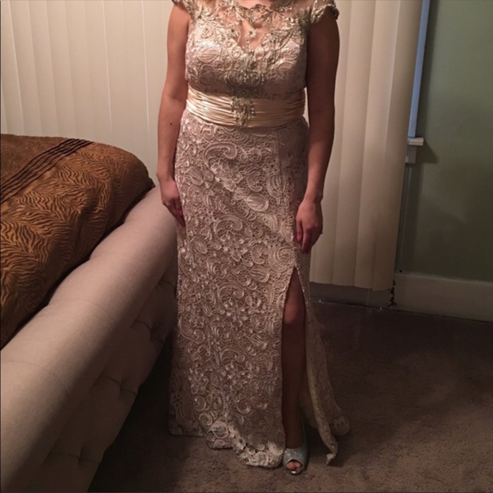 Champagne Formal dress