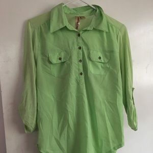 Light green shirt