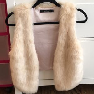 Faux Fur Cropped Vest
