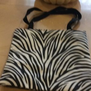 Zebra Style Tote Bag