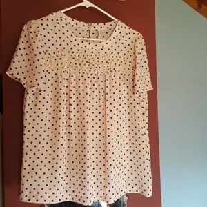 Polka-dot Blouse