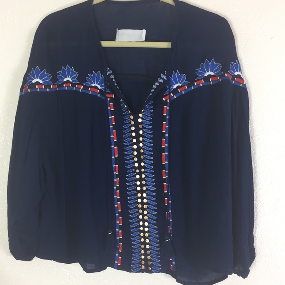 [Piper by Townsen] embroidered tunic - Picture 2 of 7