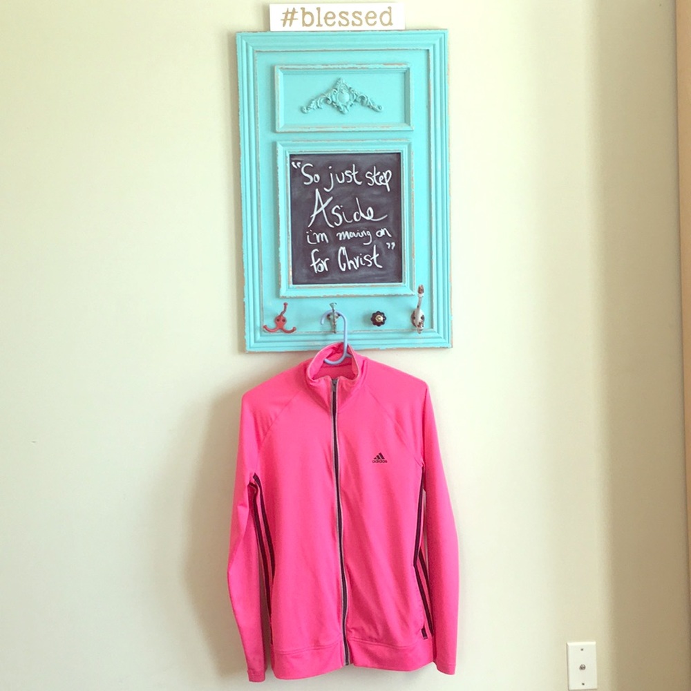 Pink Adidas jacket