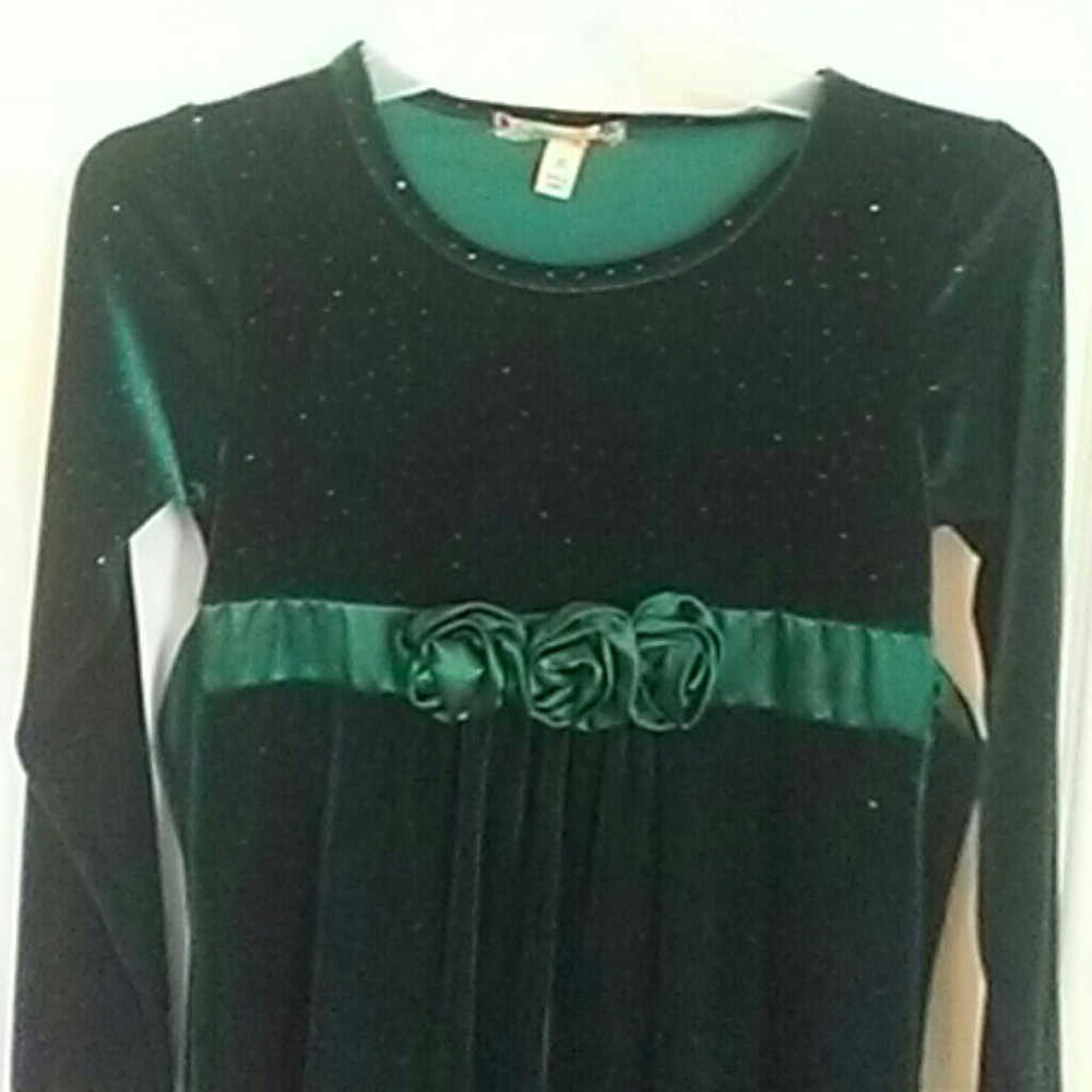 Girls size 10 speechless velvet dress