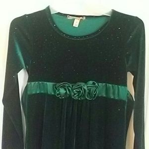 Girls size 10 speechless velvet dress