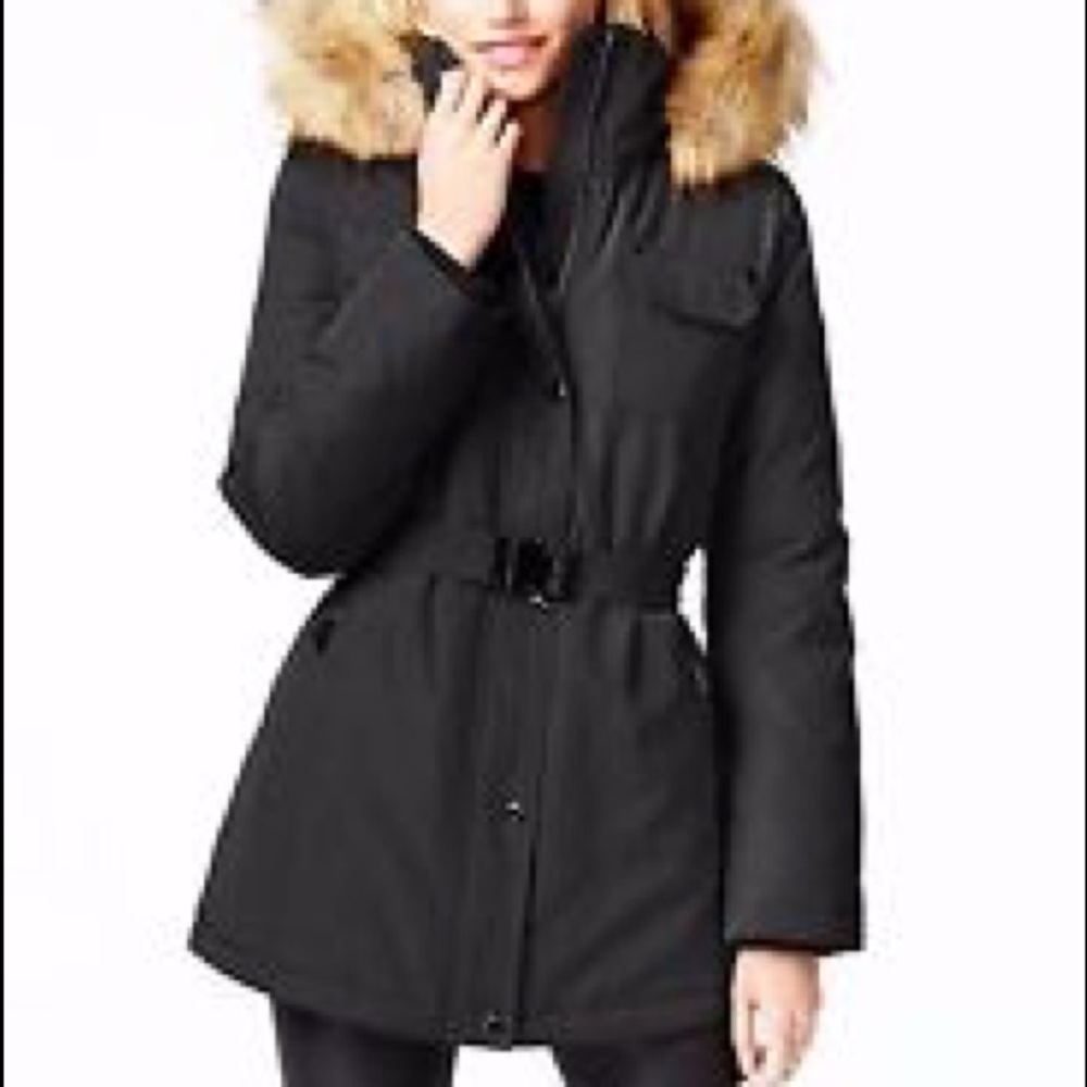 Michael Kors Parka Coat with belt