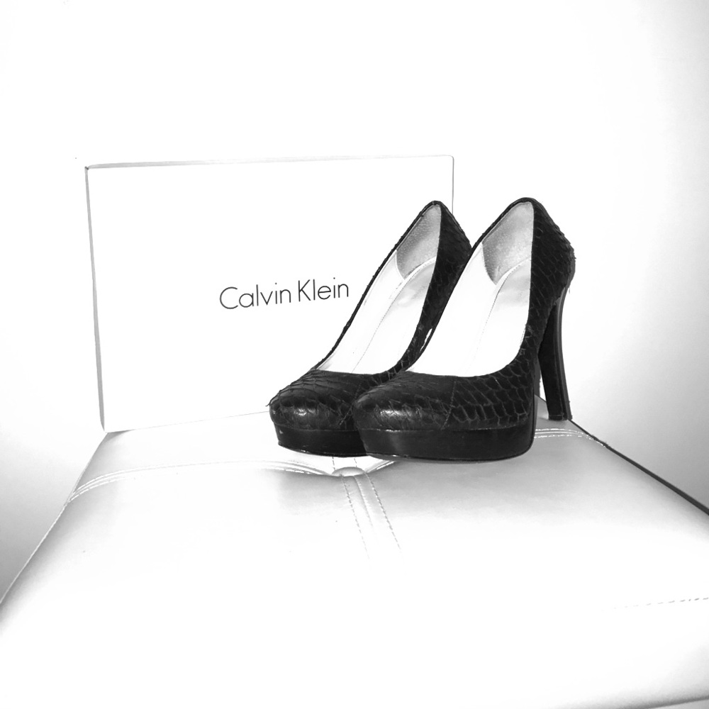 Calvin Klein Platform Heels