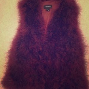 Club Monaco feathered vest