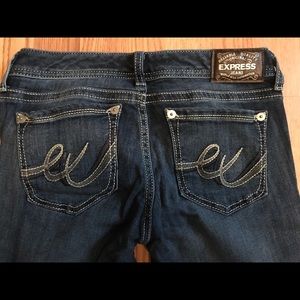 Express Stella low-rise skinny denim jeans size 4R