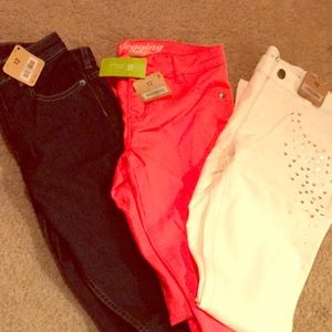 BRAND NEW GIRL PANTS BUNDLE - CRAZY 8