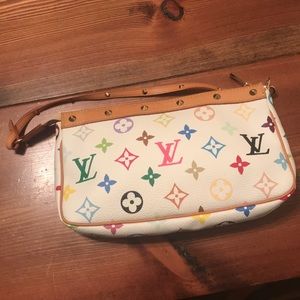 Louis Vuitton pouchette multi colored