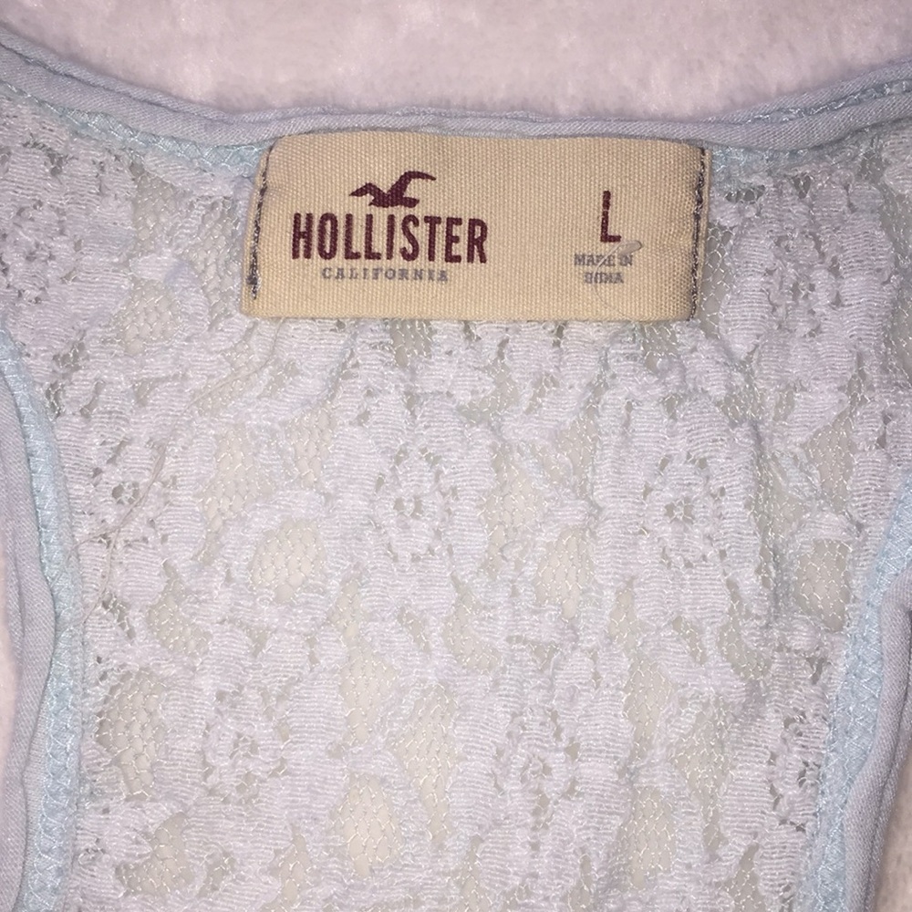 Lace Razorback Ruffle Top - Picture 2 of 3