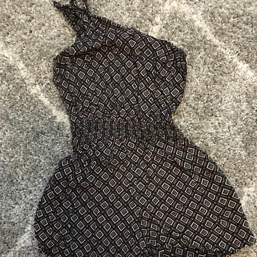 One Shoulder Romper
