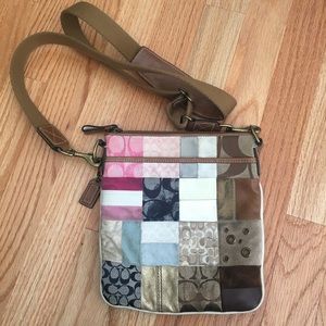 Coach patchwork crossbody