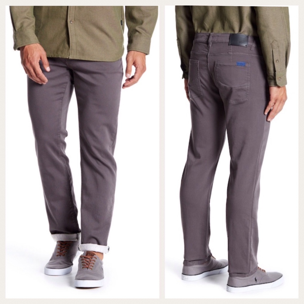 Ezekiel Tinker Straight Leg Jean Gray Sz 38