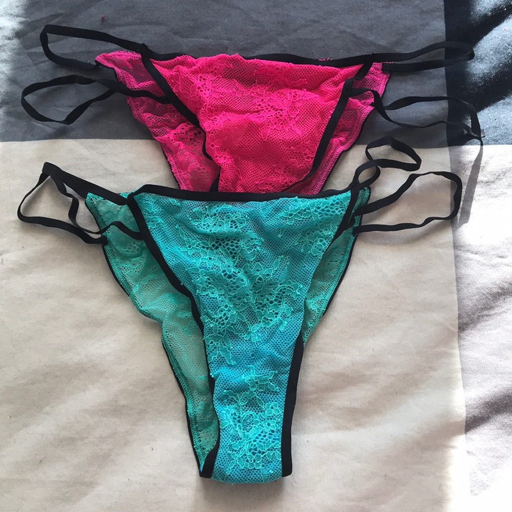 Victoria’s Secret Strappy Cheekies.