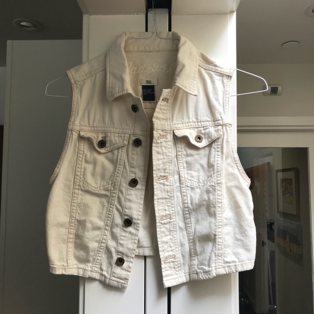 Cream Madewell Vest