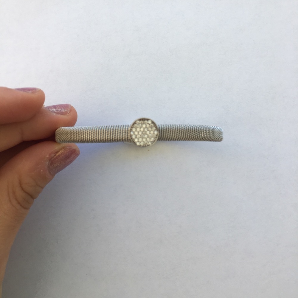 Silver Bangle - Picture 2 of 3