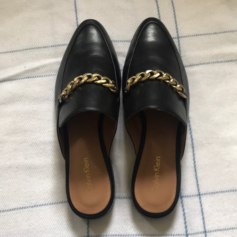 Calvin Klein brand Mules!! Excellent Condition