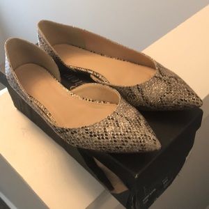 Beautiful J crew glitter flats!
