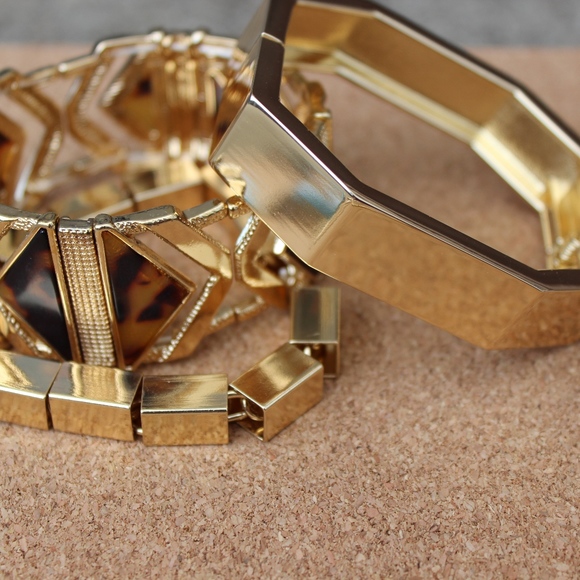 Cosmopolitan Gold & Tortoise Bracelet - Picture 2 of 5