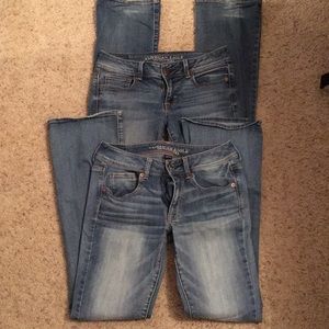 American Eagle Kick Boots jeans