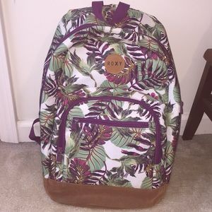 Roxy Backpack- Tropical Pattern