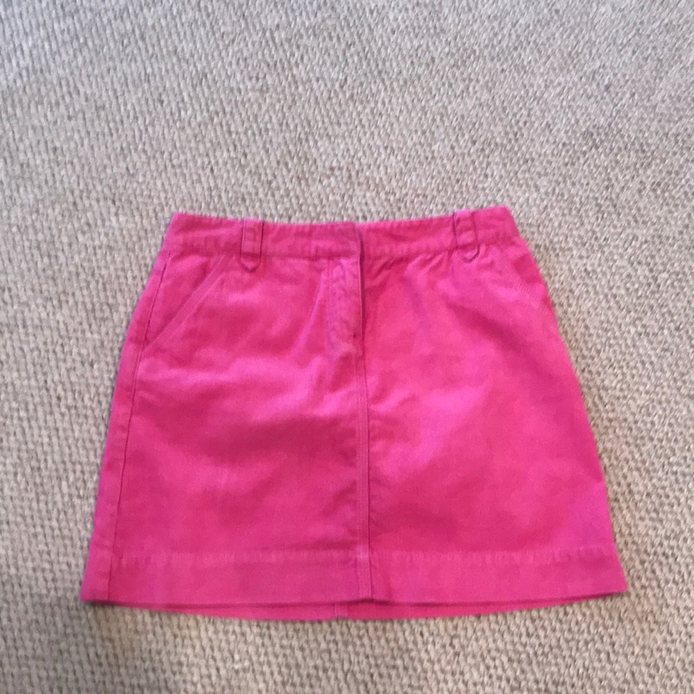 Pink J Crew skirt