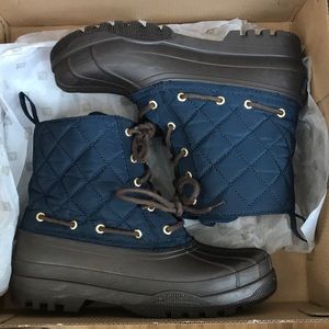 Sperry Top-Sider boots.