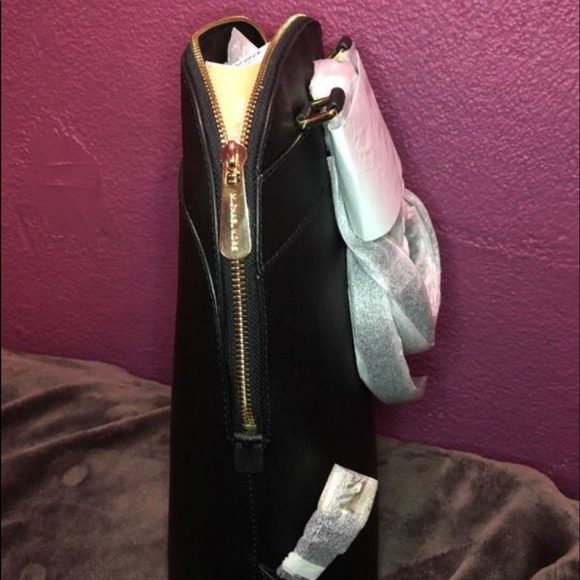 Michael Kors black backpack purse main image 4